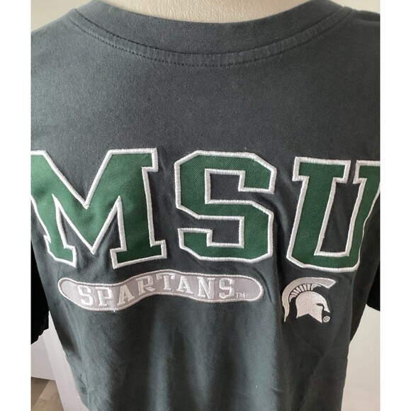 ProEdge T-Shirt Men’s Size L Color Green Michigan State University Spartans - Picture 2 of 9